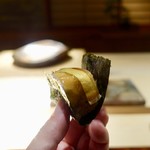 菊鮨 - ［2018/12］寿司⑦ 鯖の棒鮨 海苔巻き