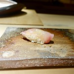 ［2018/12］寿司② 白甘鯛の握り