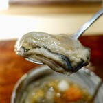 菊鮨 - ［2018/12］酒肴⑦ 佐賀県いろは島産かきの酢醤油ジュレがけ