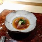 菊鮨 - ［2018/12］酒肴③ 対馬産やいとかつおの自家製藁焼き