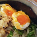 吉祥 - 玉子天を割ると…、半熟度が最高！(2018.12.27)