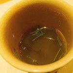 鮓 きずな - 貝のスープ