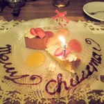 ラ プランシュ - クリスマス仕様デザート