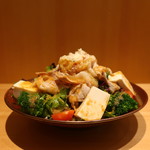 こころや - 豚しゃぶと豆腐のサラダ