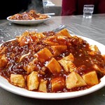 老広東 - 麻婆飯（激辛・大盛り）