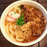 手打うどん すみた - 肉うどん（温）
