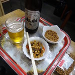 Morichou Saketen - ビールとおかず豆とおつまみドライ納豆