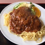 キッチンサンボ - スパゲティカツ 800円