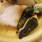 築地寿司清 - 煮炊きされた鮑