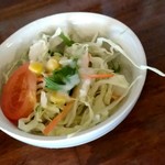 ラーメン 雅 - 【2018.12.28(金)】ランチの野菜サラダ