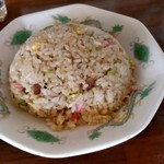 ラーメン 雅 - 【2018.12.28(金)】醤油ラーメン(大盛)・255gのチャーハン