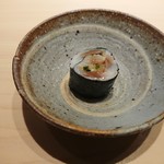 鮨 唐島 - 鰯の海苔巻き