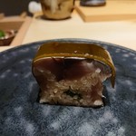 鮨 唐島 - 鯖の棒鮨