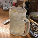酒場 16番 - 柚サワー