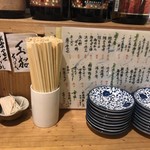 酒場 16番 - 卓上