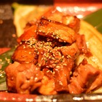 先斗焼 心 - 賀茂茄子の肉田楽
      ('2018.11月)