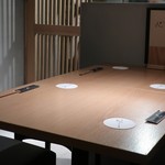 先斗焼 心 - 4人テーブル席
                                ('2018.11月)