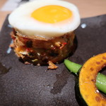 先斗焼 心 - 名物『先斗焼き』
      ('2018.11月)