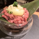 king of  ユッケ(1,600円)