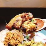 アアベルカレー - 豚トロ〜