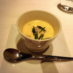 エノテカノリーオ - 温かい前菜  パンプキンスープ