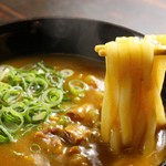 カフェー 天Q まつ井食堂 - 昔ながらの牛肉カレーうどん