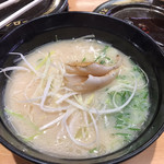 スシロー - 濃厚のどぐろ白湯ラーメン ¥330+税