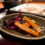 傳 - 鯛と真鯛お茶漬け膳1100円