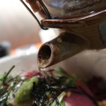 傳 - 鯛と真鯛お茶漬け膳1100円