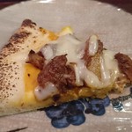 坊千代 - かぼちゃと猪肉のピザ