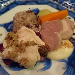 坊千代 - 七面鳥　花椰菜ソース