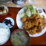 春燕 - 豚天定食７２０円