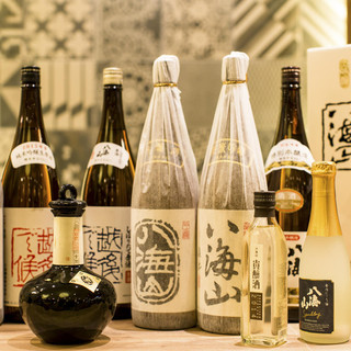 Providing the most delicious moments without being released! Sake also has seasons.