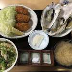 ♪焼きかき定食Ｂ　¥980
          
          