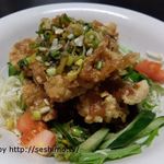 あつし亭 - 料理写真:とりからネギソース