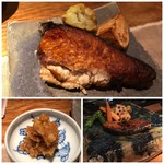 大どころ - 1/4でもかなりのボリューム。器も立派。自家製肉みそ。