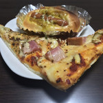 粉とクリーム - ザーピーも食べる