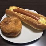 粉とクリーム - 惣菜パソはカレーかウインナーにかぎる！