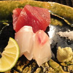 明石のタイとマグロ