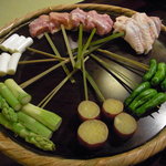 うかい鳥山 - 地鶏炭火焼き