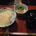 うかい鳥山 - とろろ麦ごはん