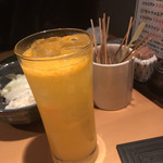 きんぼし - ことのほか気に入った『みかん酒サワー』