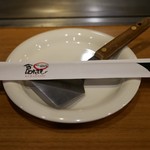 Hiroshima Okonomiyaki Teppanyaki Kurahashi - ☆テーブルセット(*^^)v☆