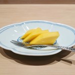 てんぷら 近藤 - マンゴー