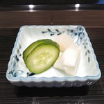 てんぷら 近藤 - 香の物