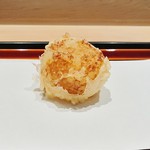 てんぷら 近藤 - 小玉ねぎ(夕張)