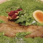 メンショー サン フランシスコ - 抹茶鶏白湯らぁめん