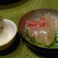 月波 - 伊勢海老…お塩で