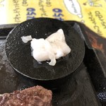 県民ステーキ - 2018年12月26日  焼き石に牛脂を