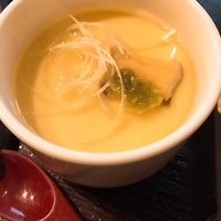 あわび日本料理 錦りゅう - 鮑入り茶碗蒸し